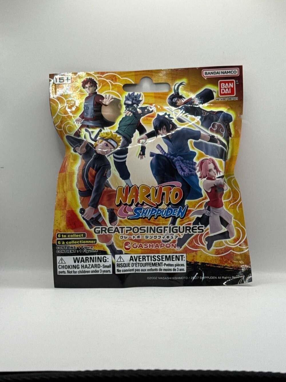 Naruto Shippuden Great Posing Figures Gashapon Blind Pack